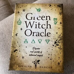 Green Witch Oracle Card deck with book